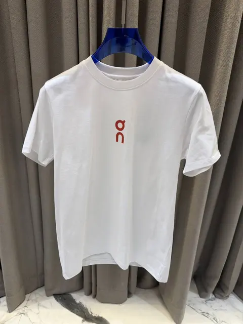 On Cloud White Premium Round Neck Tshirt