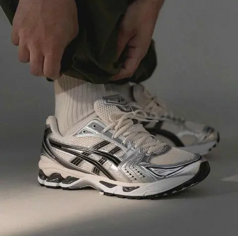 Asics Gel Kayano 14 Cream Black Metallic Plum