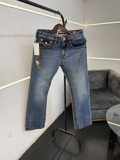 True religion boot cut heavy quality imported denim light blue