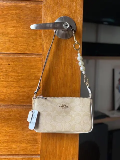 Coach Nolita 18 khakhi With Original Box