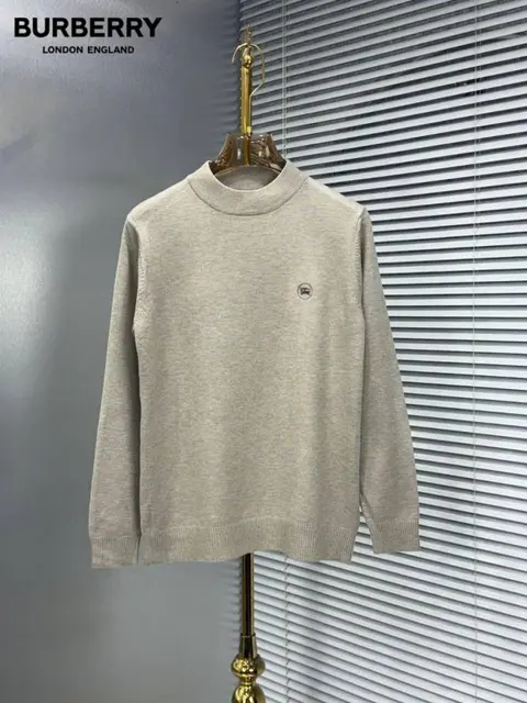 Burberry Chest Logo Sweatshirt Beige