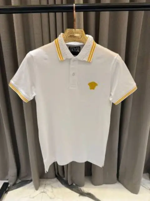 No Return Versace impoted polo tshirt white