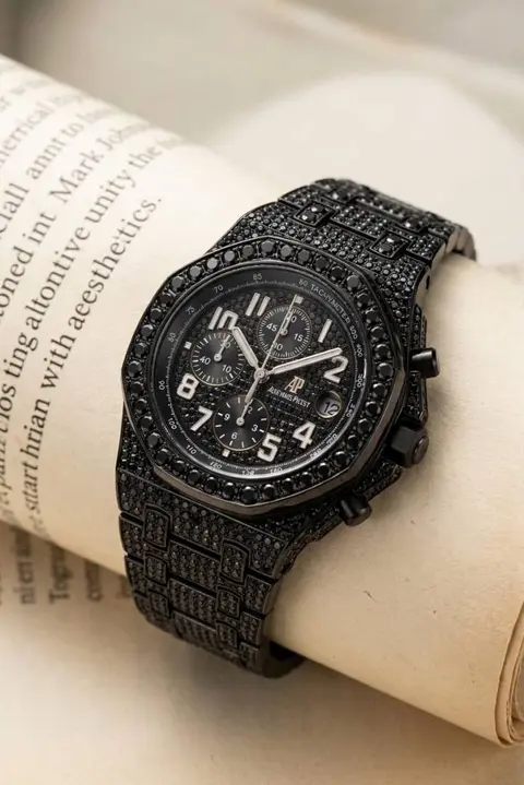Audemars piguet royal Oak TachyMeter Iced Out