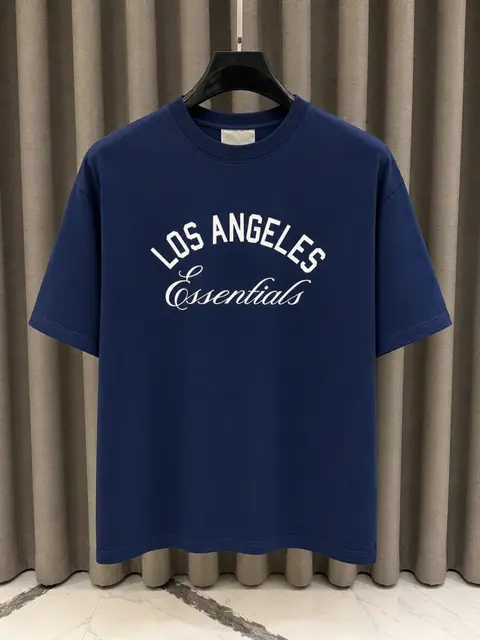 Essentials Oversized Imported Tshirt Blue
