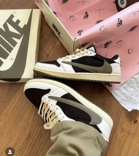 Travis Scott x Air Jordan 1 Low Olive semi UA Quality