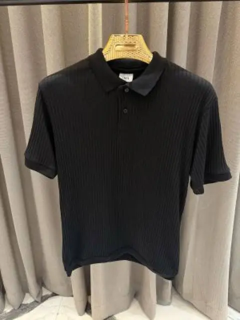 No return Diwali Dhamaka Sale Zarra imported Polo t-shirt Black