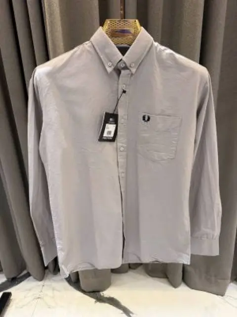 FREDPEERRY OXFORD SHIRTS GREY