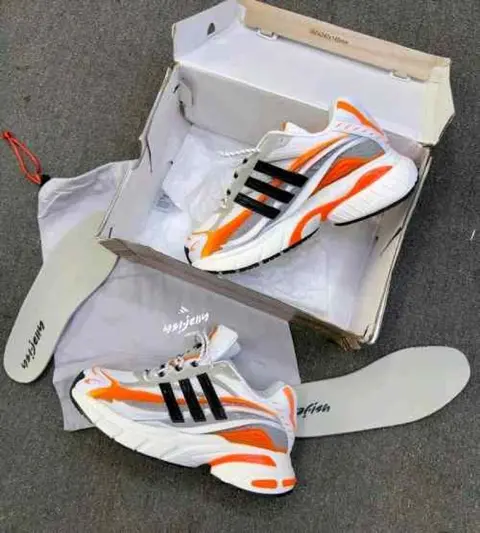 Adidas x pharrell williams jellyfish blanc orange