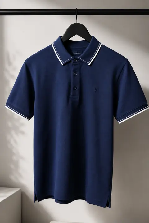 All Saints Premium Polo T-Shirt 2203