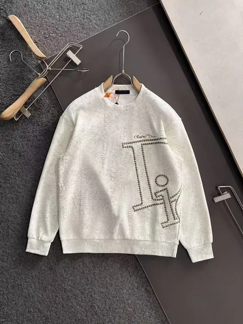 Dior IMPORTED SWEATSHIRT STORE ARTICLE CREAM