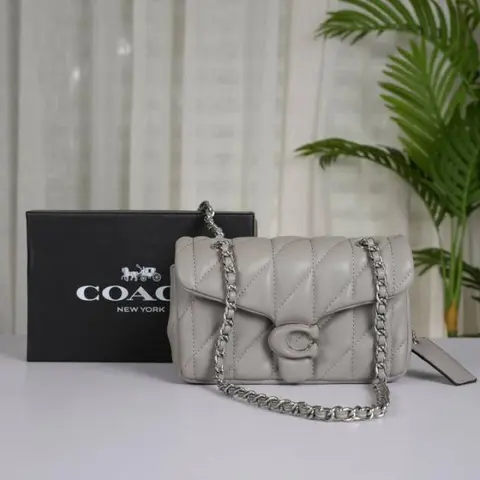 Coach946 Tabby 20 Shoulder Bag With OG Box & Dust Bag (Grey - 946)