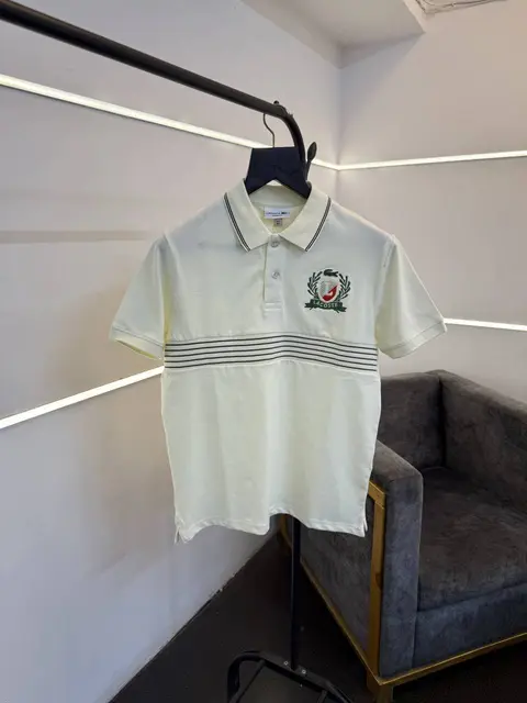 Lacoste Imported polo tshirt cream