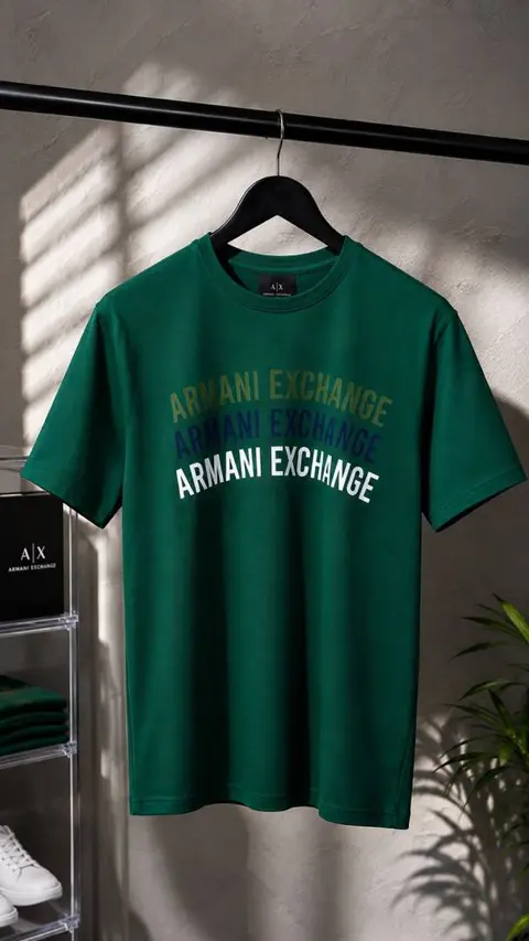 Armani Exchange Premium Round Neck T-Shirt. 2857