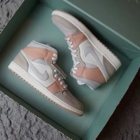 .Nikkee Air Jordan Retro 1 Mid Milan fix