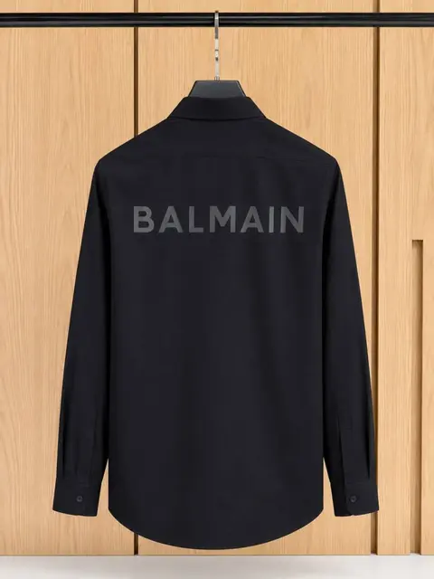 Balmain IMPORTED STORE ARTICLE SHIRT black