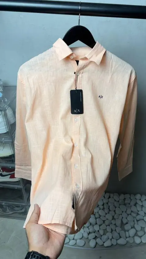 Armani Exchang e Premium Linen Shirts 2428. Sale offer VS1000