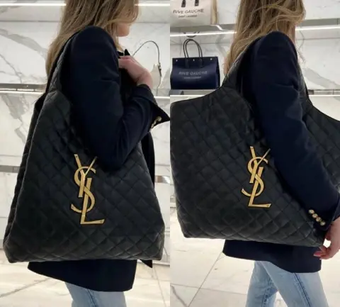 Ysl Icare Maxi Tote in SuperHighend Leather With Original DustCover & Wallet