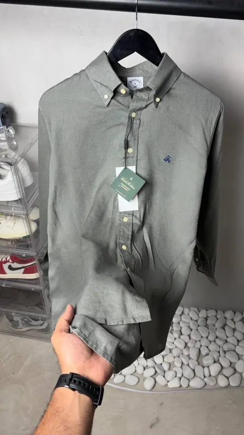 Brooks Brothe rs Premium Linen Shirt 2311.Sale offer VS1000