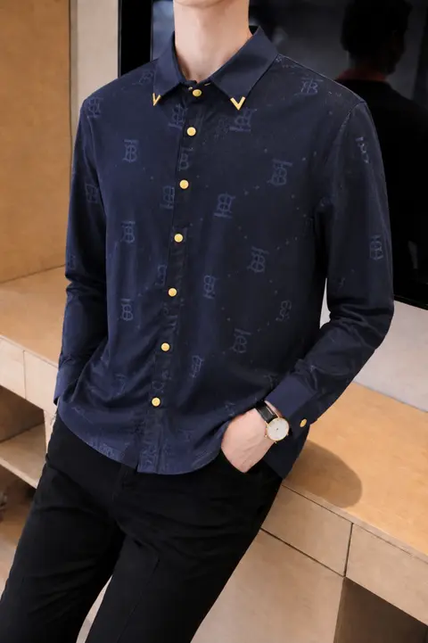 Burberry IMPORTED STORE ARTICLE CHINA FULL SLEEVES SHIRT