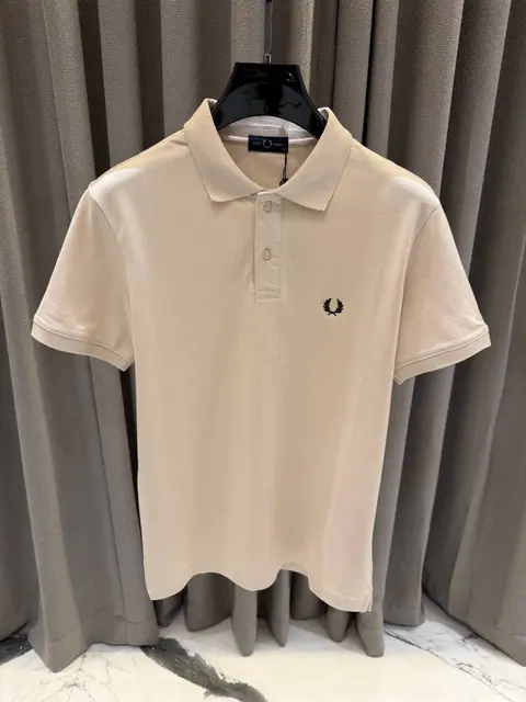 Fred Perry Premium Cream Polo Tshirt