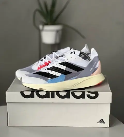 Adizero Takumi sen 9 white Grey black 341 sale