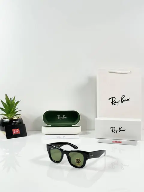 Ray-Ban Puffer 4940 Black Green GLASS