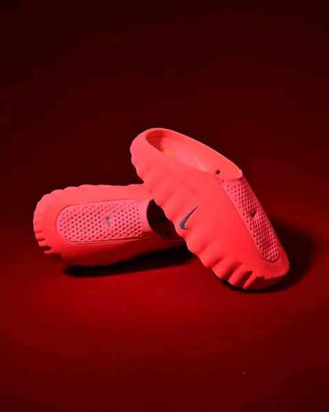 Nike Mind 001 Mules In Solar Red fix 2550