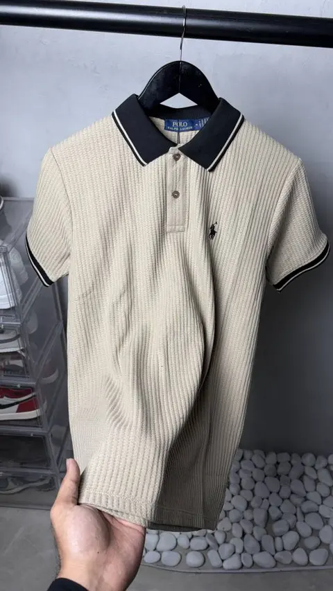 Ralph Lauren Premium Knit Polo T-Shirt with OG BOX PACKAGING 3013
