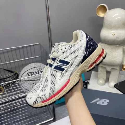 1906R Sea Salt Eclipse True Red Running Shoes