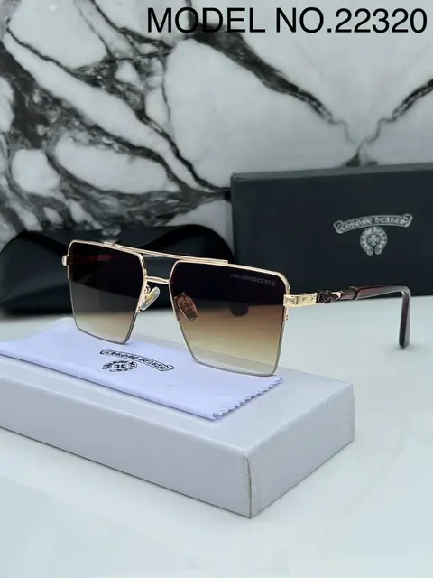 Chrome heart 22320 gold brown