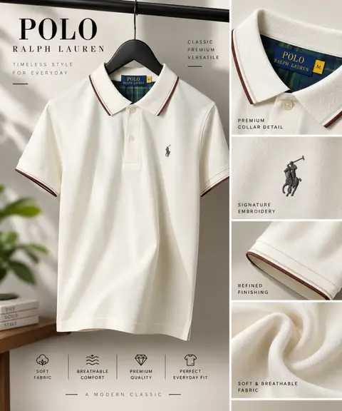 Ralph Laure n Premium Polo T-Shirt 2147