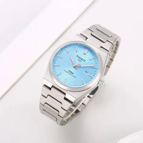 Tissot 1853 Prx Silver-Sky-Blue