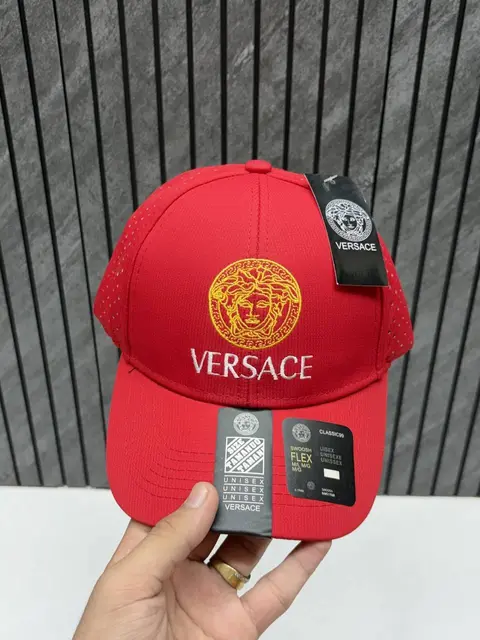 Versace Medusa Red Premium Unisex Trucker Hat