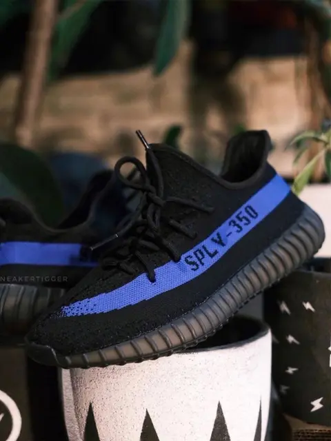 Adidas Yeezy Boost 350 V2 Dazzling Blue Full Accessories SEMI UA
