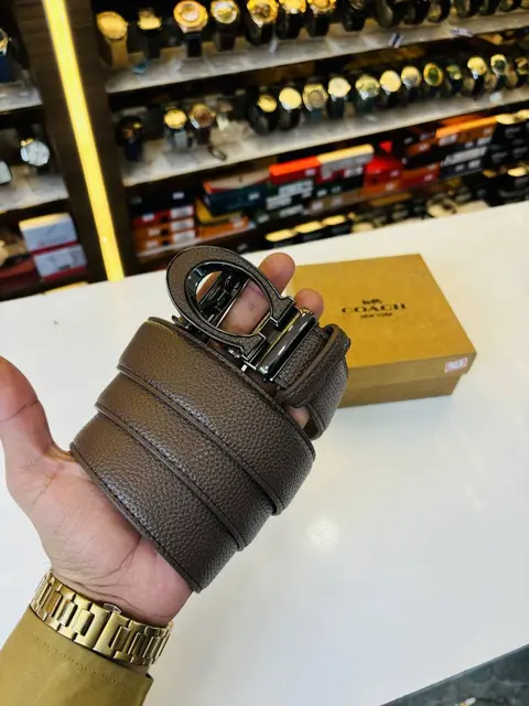 09 Coach PREMIUM QUALITY AUTOMATIC LOCK BELT