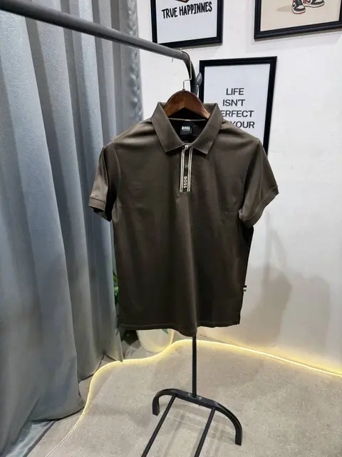 Hugo bos imported box pack polo tshirt olive