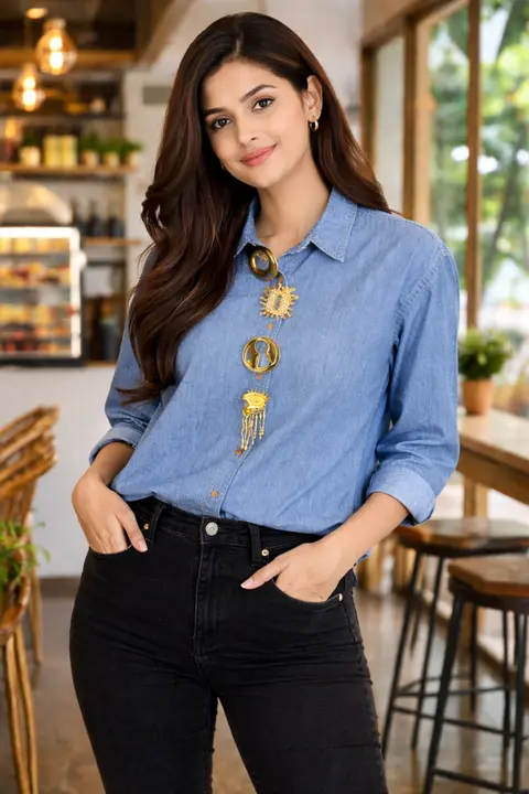 DIO LOGO SHIRT SKY S127-SK