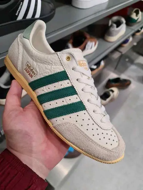 Adidas Originals Japan W Of White Collegiate Green Casual Shoes
