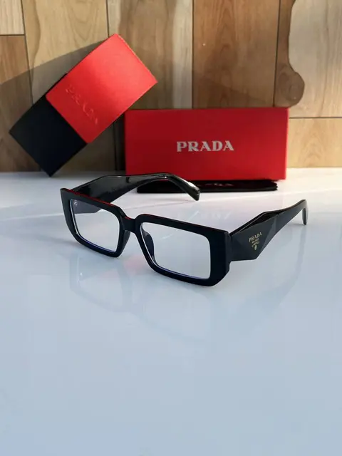 Prada 955 black plano