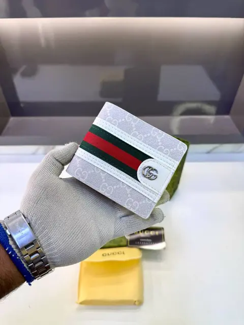 Gucci White Premium Quality Wallet Fa 1167