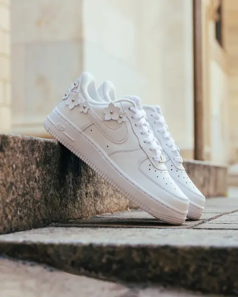 Air Force 1 07 Florette Triple White For Womans