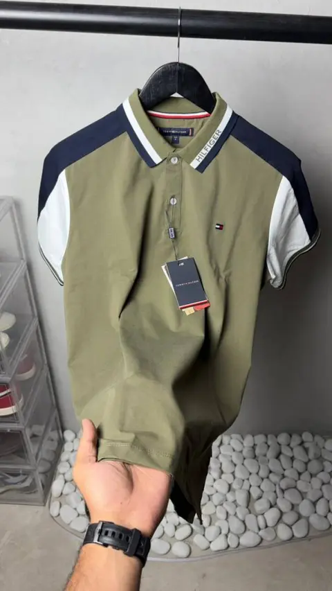 Tommy Hilfige r Premium Polo T-Shirt with OG box Packaging 2198