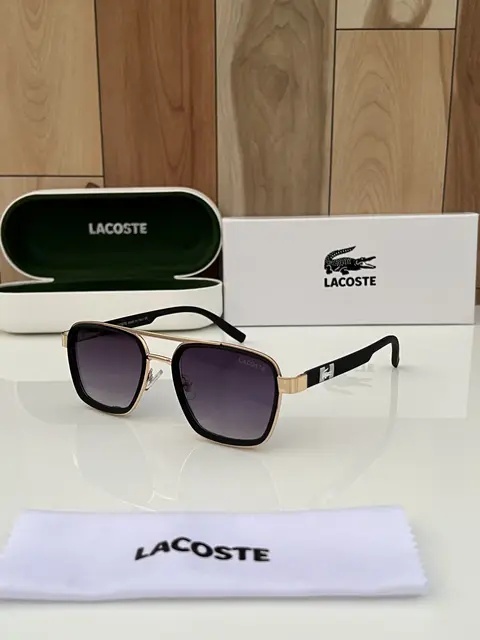 Lacoste 0956 gold black shaded
