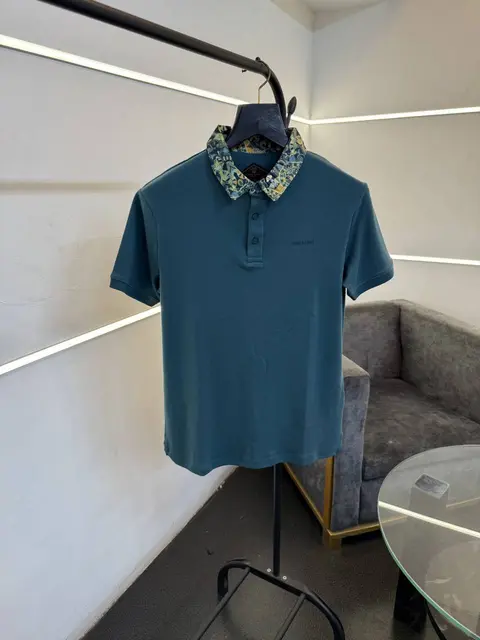 Rarerabbit classic imported polo tshirt c green