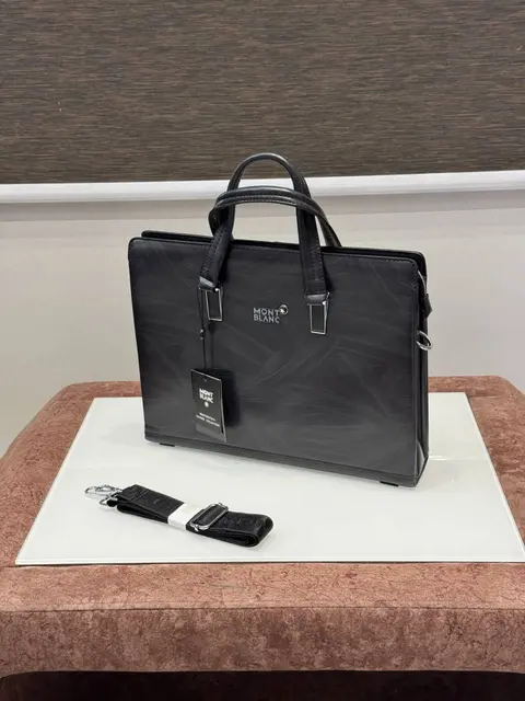 Mont Blanc Premium Laptop Bag X Office Bag M610 Black