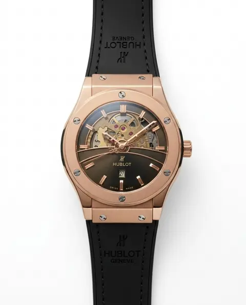 Hublot Big Bang Tourbillon Black Leather