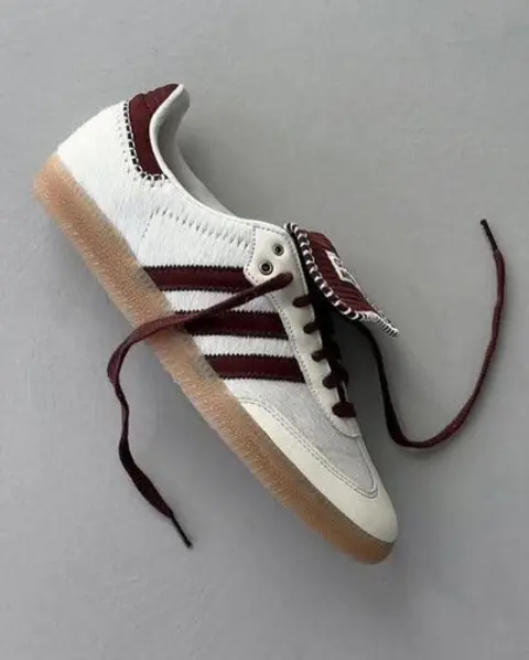 Adidas samba pony tonal wales bonner cream white