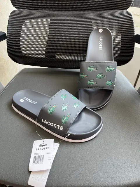 Lacoste Logo Comfort Slides