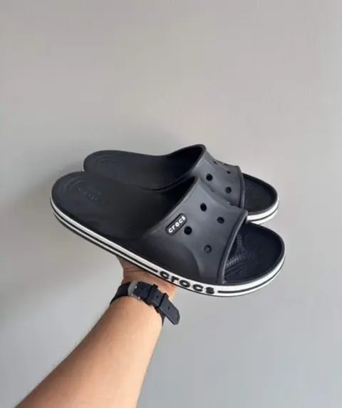 Crocs BayaBand Slides Black Legit Quality