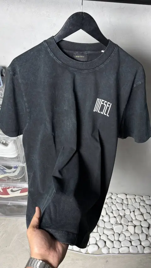 Diesel Acid Wash Premium Oversized T-Shirt 1717.Sale offer VS1000